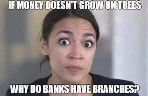 AOC penge gror på træer bansk have branches !