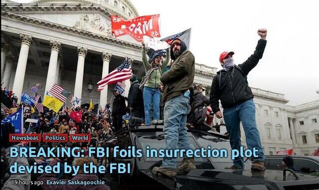 meme FBI kup 6 jan