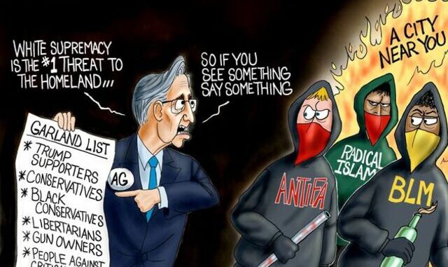 Garland ser ikke blm antifa terror.resized