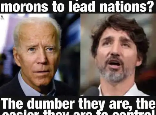 Globalist morons