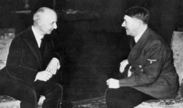 Samarbejdspolitikken Scavenius Hitler