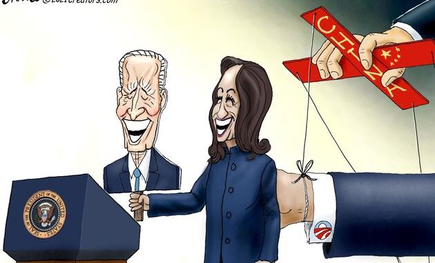 biden Harris styret af kina