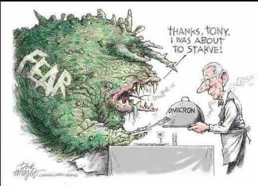 covid fauci-fear-monster-thanks-tony-omicron-about-to-starve