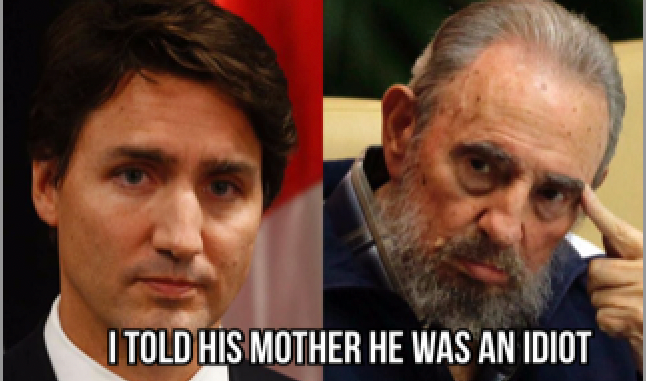 castro justin en idiot