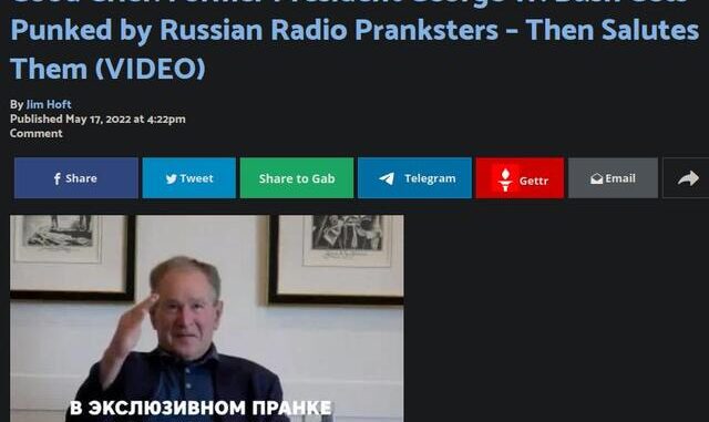 George W. Bush klovnen