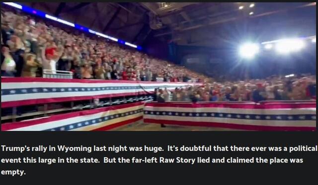 Trump rally i wyoming