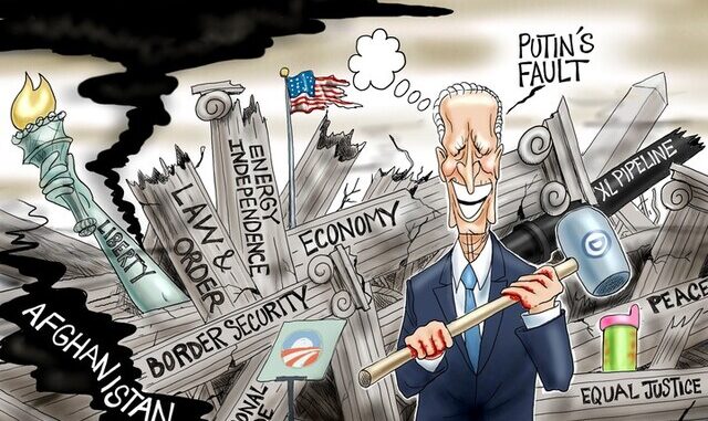 Bidens fiaskoer putins skyld