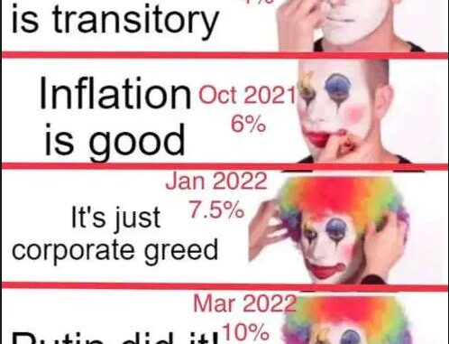 clown-makeup-inflation-transitory-good-putin-did-it
