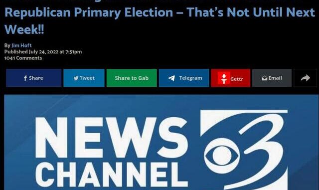 Michigan News Channels posts result of election 1 week ahead !