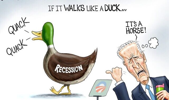 biden redefinerer recession