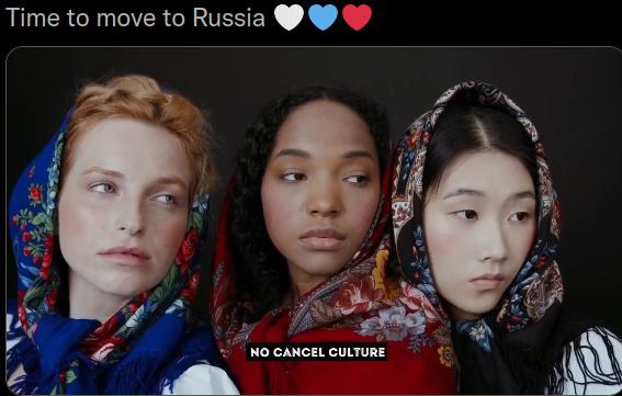 No cancel culture in Russia