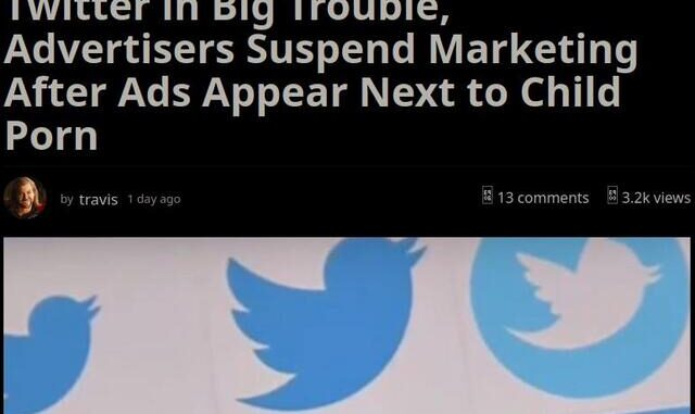 Twitter fejl adds og børneporno !