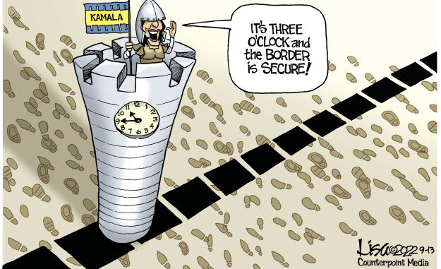 kamala Harris secure border