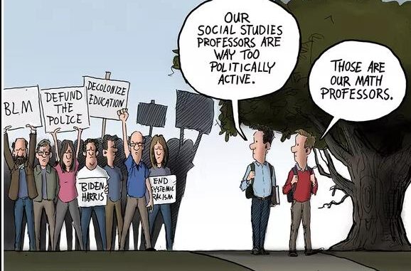 woke universitetsprofessorer