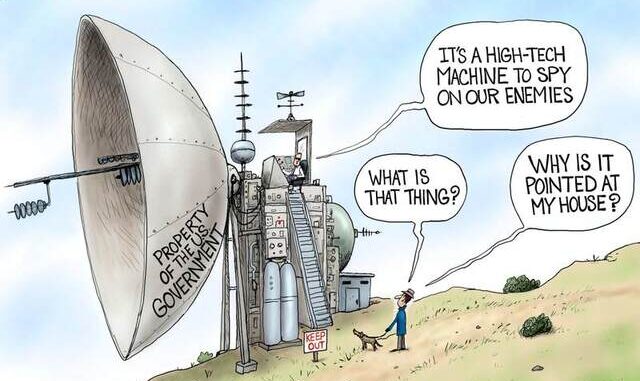 US dems Spy on our enimies not me