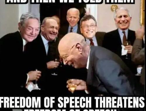 wef-fauci-biden-schwab-soros-gates-freedom-speech-threatens