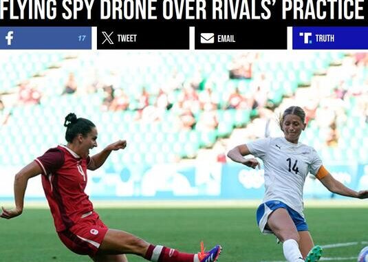 Canada drone snyd til OL