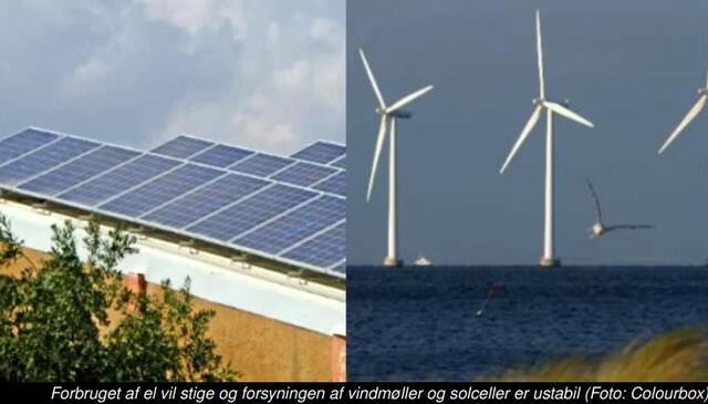 sol og vind energi kræver sol og vind