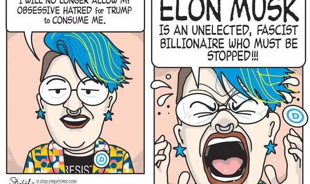 woke ikke tds nu elon musk derangement