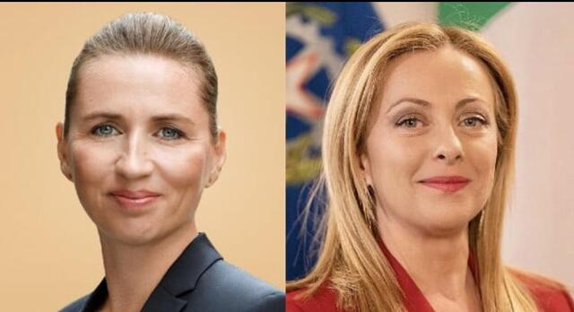 Mette F + Meloni