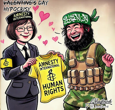 Amnesty fantasy Internationa og hamas