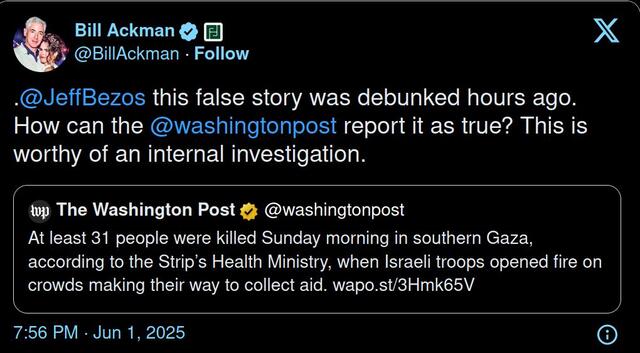 Bill Ackmann om wapo svineri