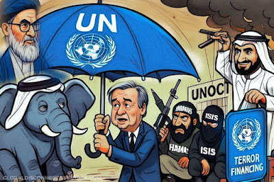 FN UN noGUTerres dækker over terror
