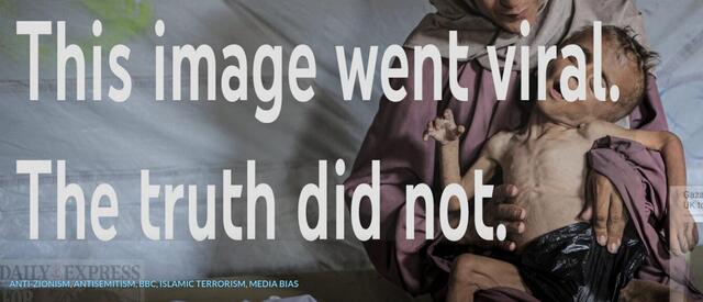 Løgne foto om sult i Gaza