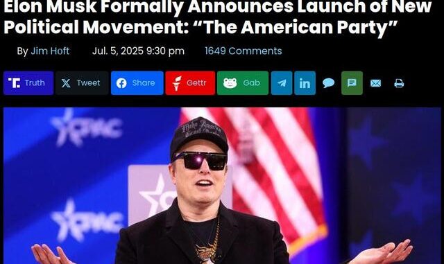 Musk party of America
