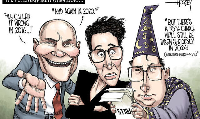 mere pollsters